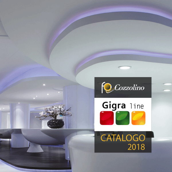 Gigra LIne 2018, materiale elettrico, elettronica, illuminazione, LED, Cozzolino
