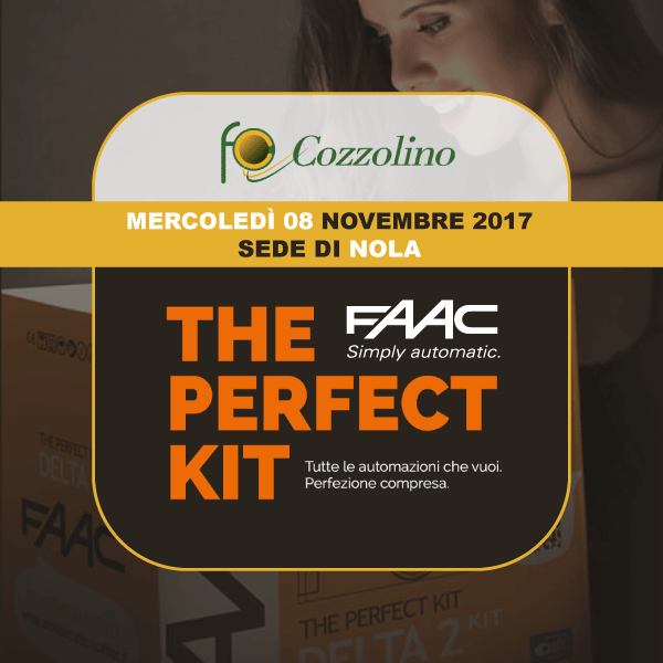 Cozzolino srl, Nola, Perfect Kit FAAC